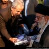 شعرخوانی استاد علی حکمت(شاعر استهبانی) درمحضر رهبرشهید انقلاب