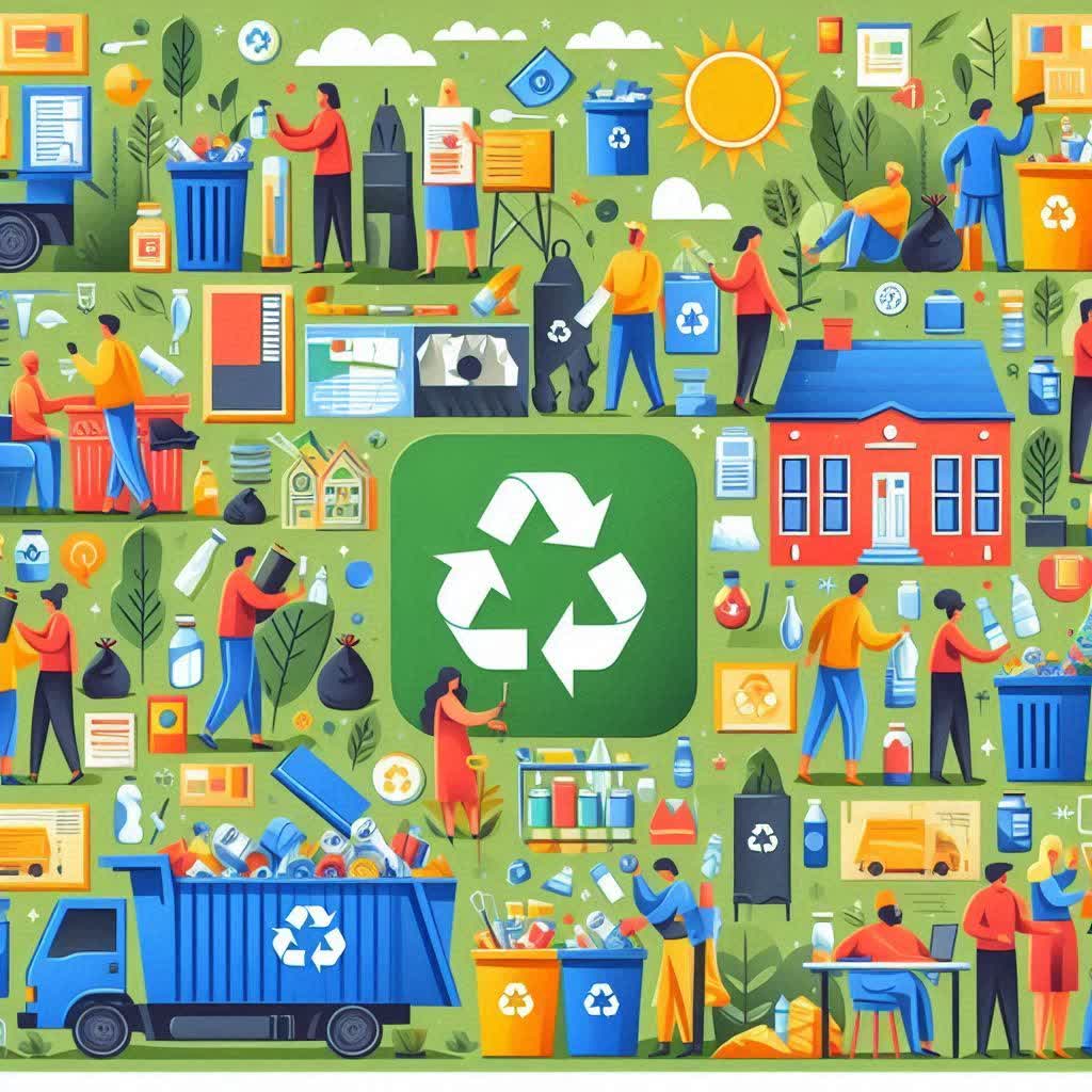 ضایعات و بازیافت ☎️ 09939500780 ☎️ چرخه‌ای برای پایداری