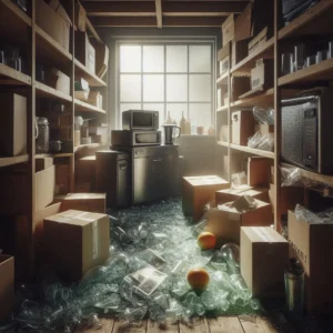 ضایعات پلاستیکی و شیشه ای و کارتنی و لوازم برقی کوچک