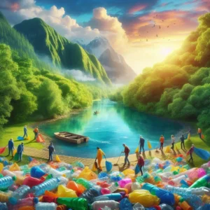 ضایعات پلاستیکی و طبیعت