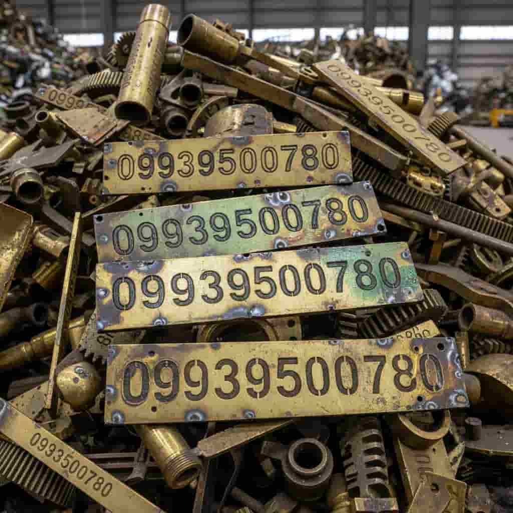 ضایعات برنج فلزی