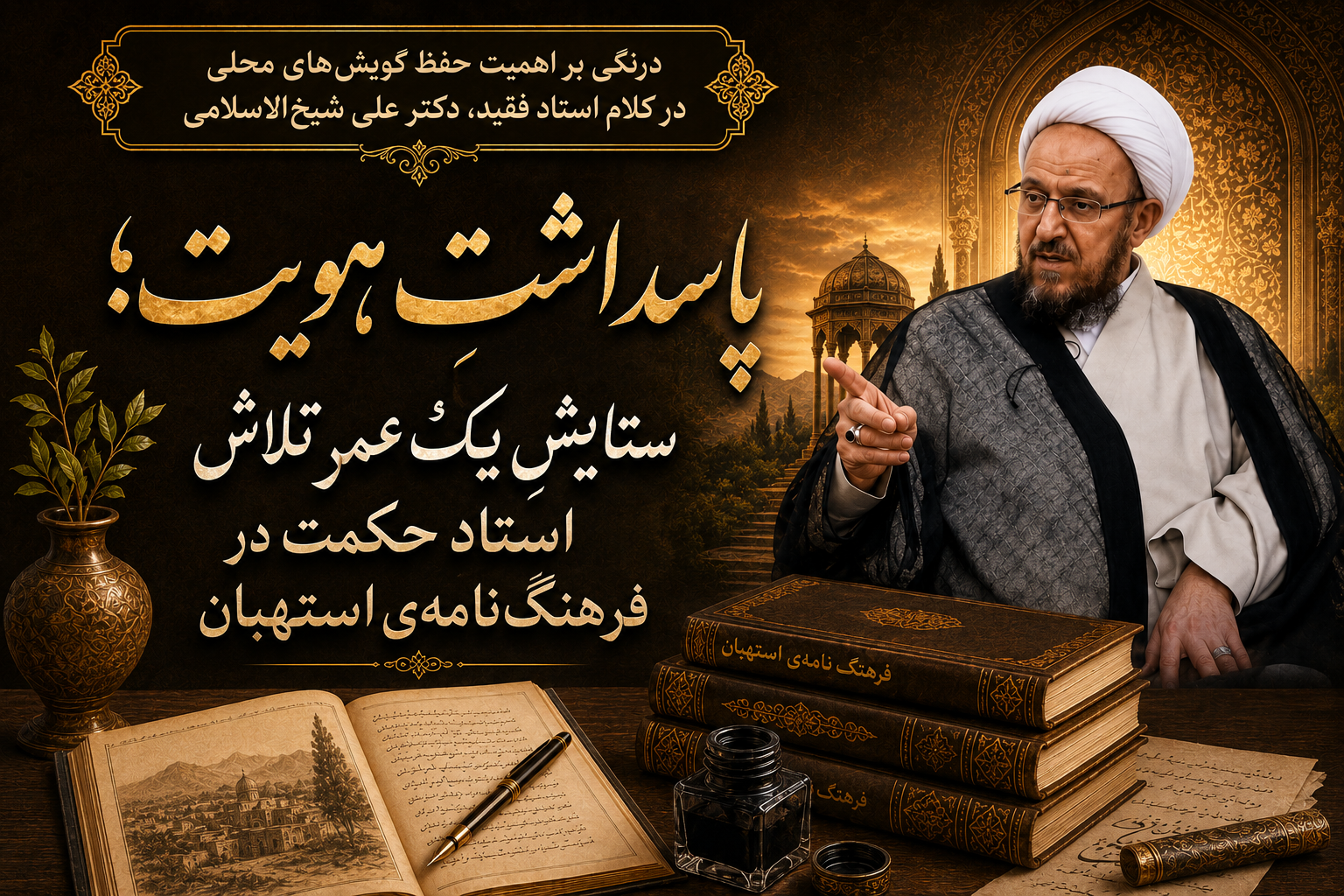 درنگی بر اهمیت حفظ گویش‌های محلی در کلام استاد فقید، دکتر علی شیخ‌الاسلامی